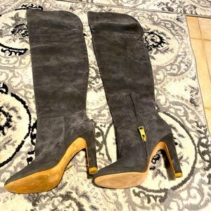 Grey Swade Tall Boots, pre owned, size 36,